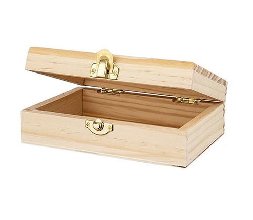 Scatola legno non rifinita - scatola,