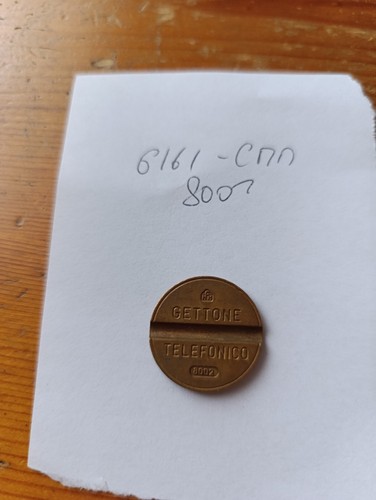 Gettone telefonico cmm - gettone, 8002