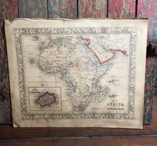 Antica mappa dell'Africa