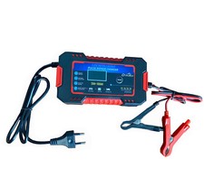 Avviatore Emergenza Batteria Auto 12V 3-5-6A Caricabatterie Intelligente LCD