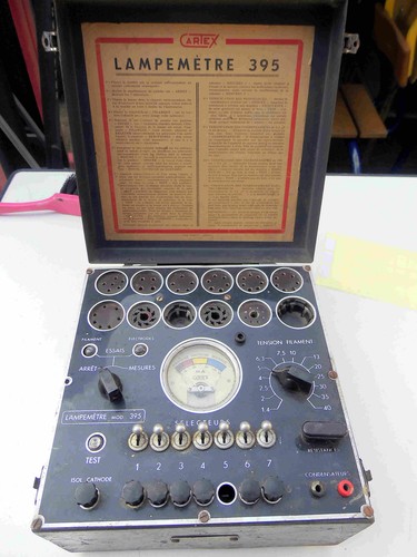 Antico tester tubolare marca