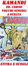 KAMANDI ED CORNO - VOLUMI SINGOLI A SCELTA - ENTRA E SCEGLI