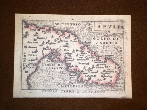 Mappa puglia theatrum - mappa,