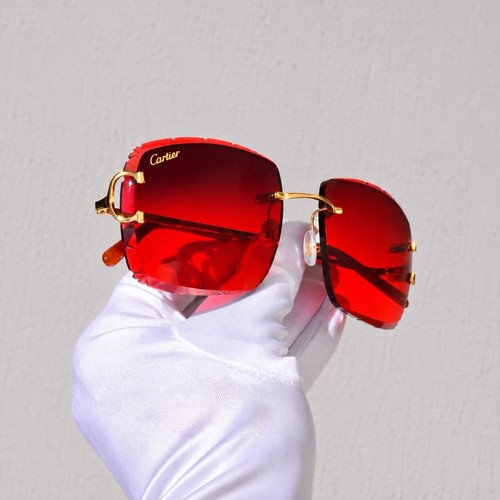 Cartier rimless sunglasses