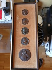 5 MEDAGLIE COMMEMORATIVE