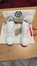 Alexander McQueen scarpe uomo bianche nuove