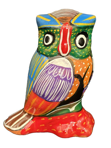 Gufo dipinto a - gufo, arte