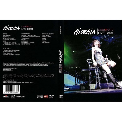 Dvd giorgia ladra - giorgia, vento