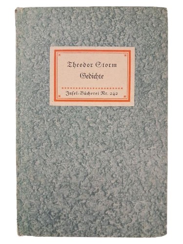 Theodor storm poesie - theodor,