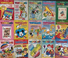 TOPOLINO - LOTTO DA 72 PEZZI FASCIA 1800-1999 PER COMPLETARE COLLEZIONE - OTTIME
