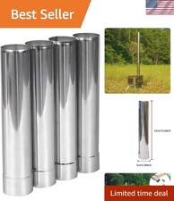 Tubo per stufa in acciaio inox