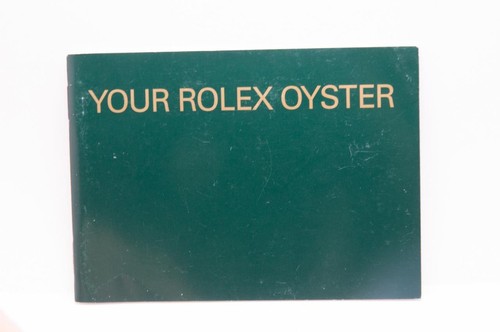 Libretto originale rolex - libretto,