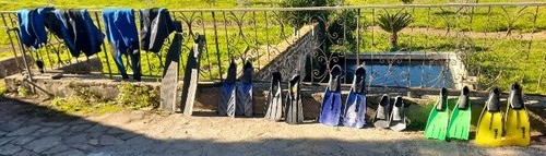 Materiale sub mute pinne - materiale,