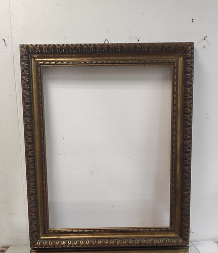 Cornice dorata vintage - cornice, legno