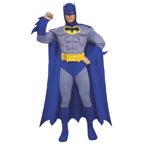 Costume uomo batman deluxe - costume,