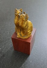 Renato Brozzi Gatti In Atteggiamento piccola statuetta D'Annunzio