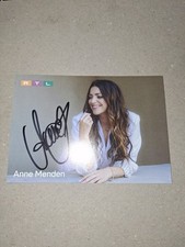 Biglietto autografo Anne