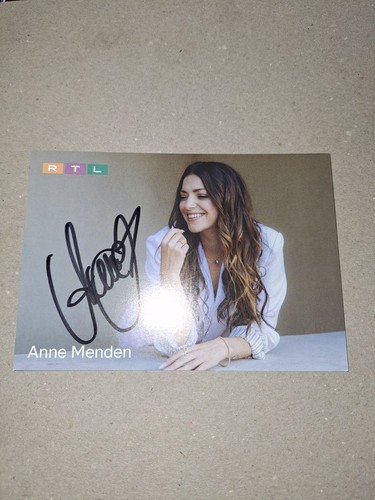 Biglietto autografo anne - biglietto,