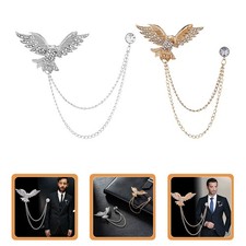 2 Pcs Spilla Di Strass Da