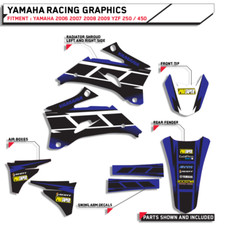 GRAPHICS HURRICANE BLUE YAMAHA