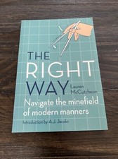 “The Right Way” Paperback Book By Lauren McCutcheon Navigate Modern Manners