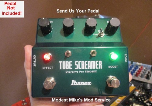 Servizio mod ibanez ts808dx - mod, ts808dx!