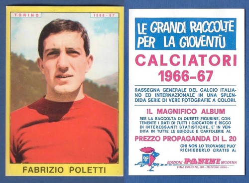 Figurina calciatori panini - figurina,