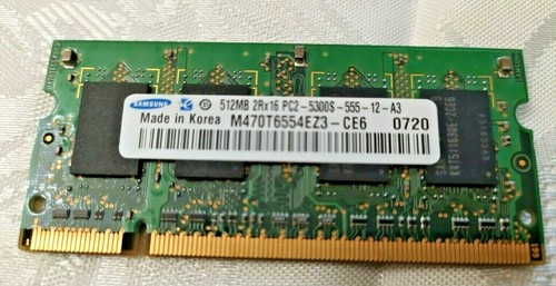 Samsung memoria 512mb 667mhz - memoria,