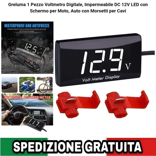 Voltmetro digitale led - voltmetro,