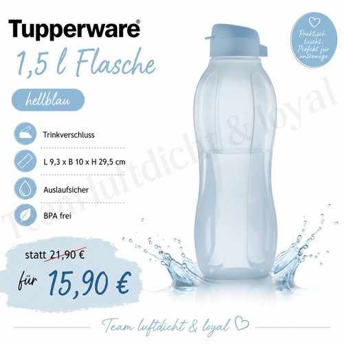 Tupperware ecoeasy l - 1,5,