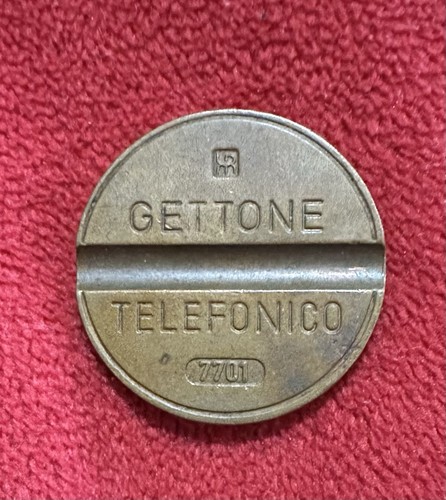 Gettone telefonico 7701 raro - telefonico,