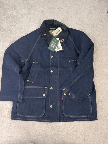 Giacca denim barbour levis - denim,