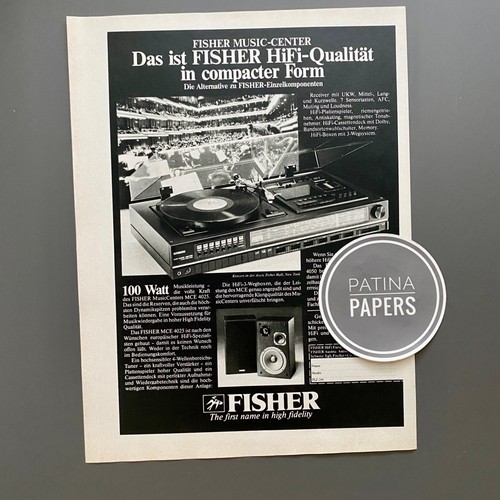 Fisher musiccenter 1978 stereo - fisher,