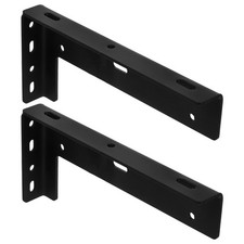  2 Pcs Reggimensole Da Muro Staffe Per in Metallo Supporti Ripiani