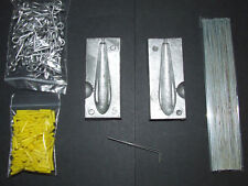 DCA 4-7 oz KIT STAMPO PIOMBO PRESA PESO FILI RULLI SPIAGGIA MERLUZZO PESCA MARE