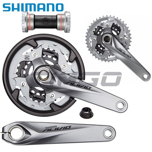 Guarnitura shimano alivio - guarnitura,