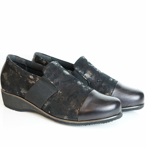 Alice mocassino elegante zeppa - alice,