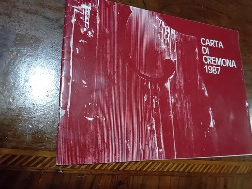 Carta cremona 1987 per - carta,