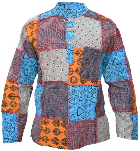 Camicia casual retrò hippie