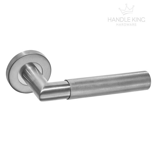 Stainless steel knurled - steel, door
