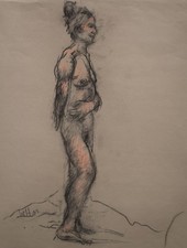 Wulfried Hengstenberg nudo di