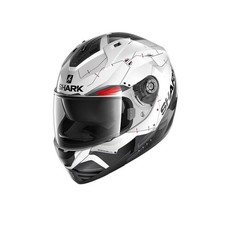 Shark Casco integrale doppia visiera RIDILL 1.2 MECCA Bianco Grigio