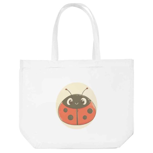 Borsa shopping cute ladybug - borsa,