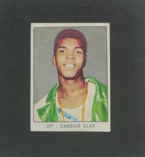 PANINI Campioni dello Sport 1966 n.377 CASSIUS CLAY Muhammad Ali - MAI ATTACCATA