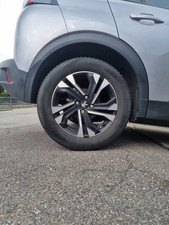 CERCHI IN LEGA CON GOMME PEUGEOT 2008 DIAMANTATI BICOLORE II R17