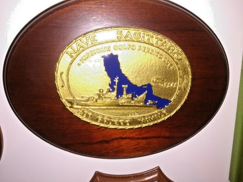 Crest wall plaque marina - wall,