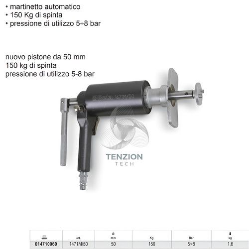 Martinetto pneumatico per - martinetto,
