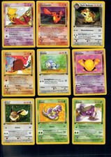 set tutte comuni 1^ prima edizione pokemon lotto team rocket wotc