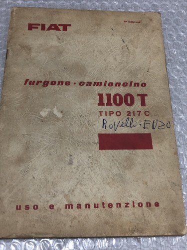 Libretto uso manutenzione - libretto, e