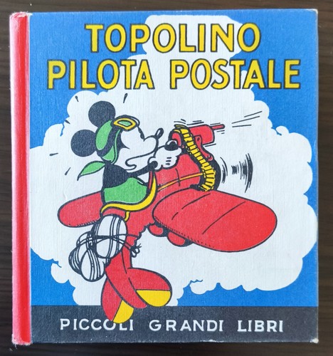 Topolino pilota postale - pilota,